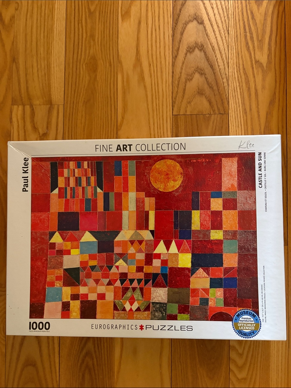 Eurographics Paul Klee Castle and Sun 1000 Piece Fine Art Collection